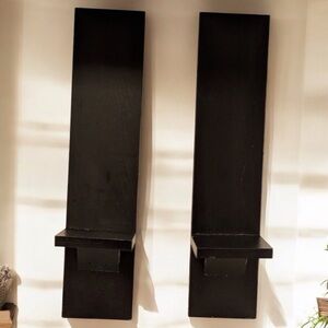 Black Wall Shelves